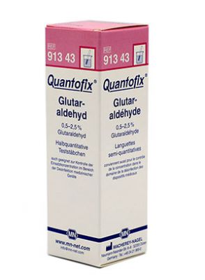 |نوار تست سوآپینگ گلوتارآلدئید Quantofix بسته ی 100 تایی