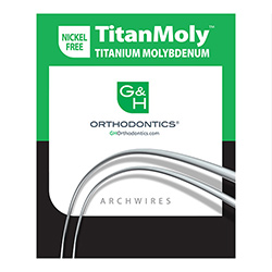 آرچ وایر TitanMoly برند G&H Orthodontics