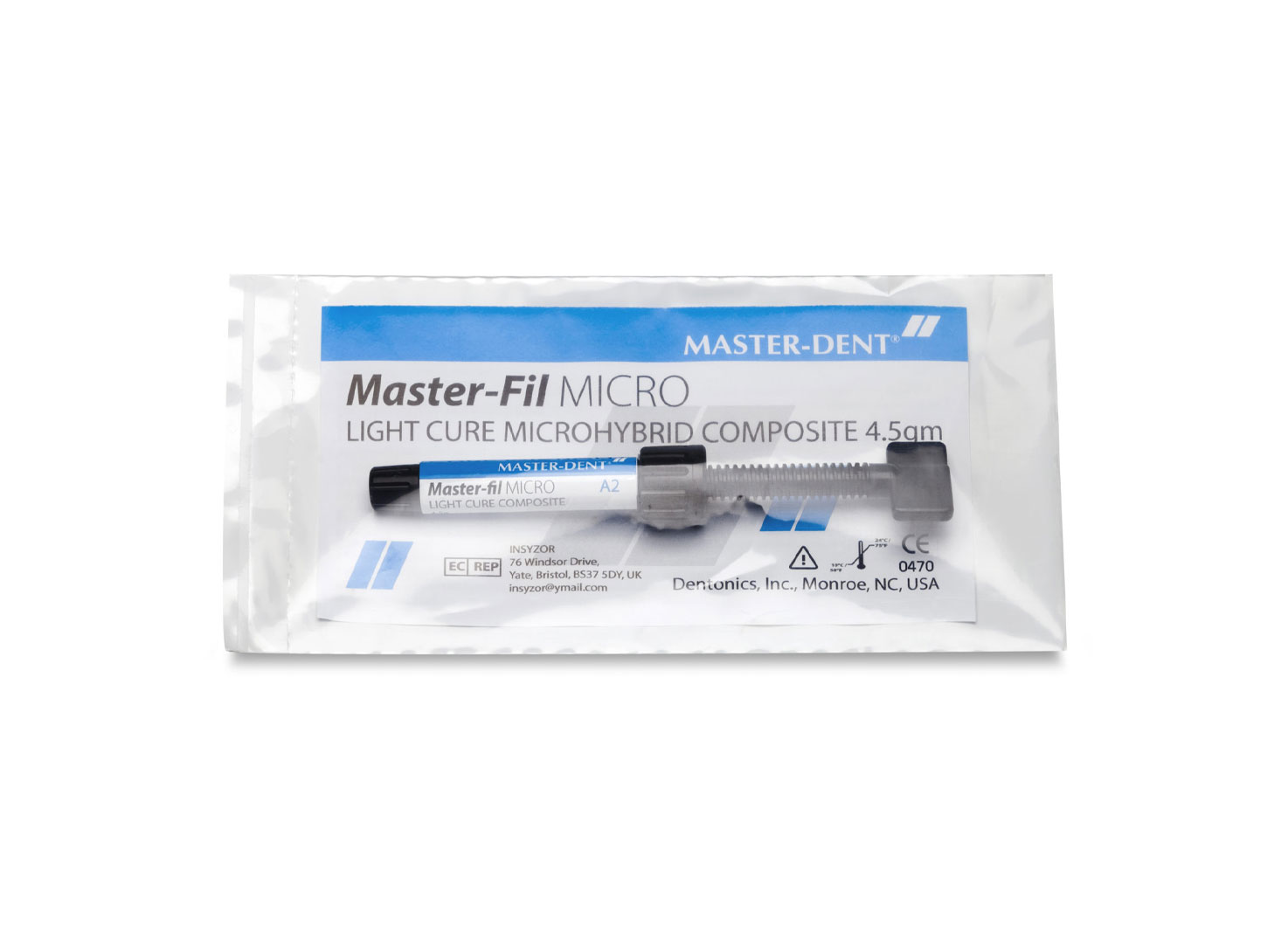 کامپوزیت میکروهیبرید Master-Fill Micro برند MasterDent