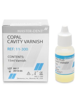 |وارنیش رزینی Cavity حجم 15 سی سی برند MasterDent