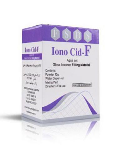 |گلاس آینومر ترمیمی مدل IONOCID-F برند FSDS