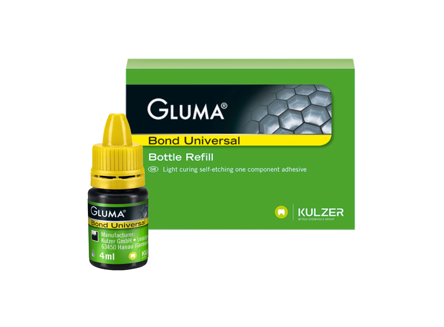 باندینگ نسل هشتم Gluma Universal بطری 4 میلی لیتر برند Kulzer