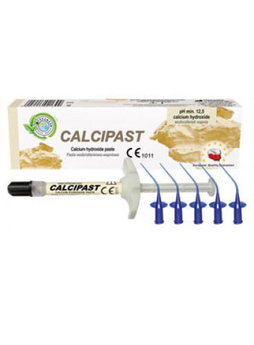 |خمیر کلسیم هیدروکساید CALCIPAST سرنگ 2.1 گرمی برند CERKAMED