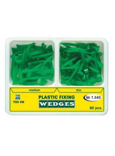 |وج پلاستیکی رنگی Plastic Fixing بسته 80 عددی برند TOR VM