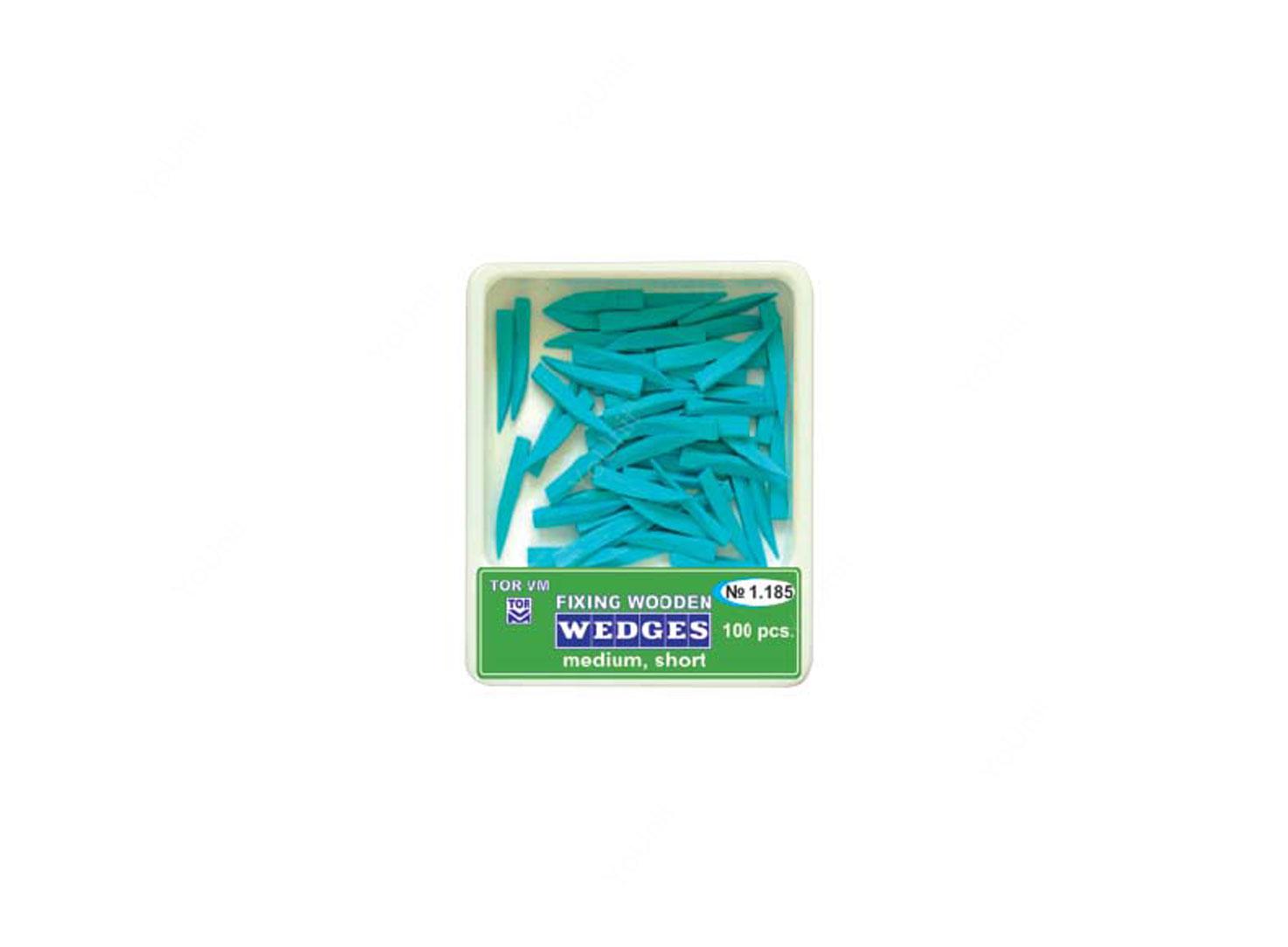 وج چوبی آناتومیک Fixing Wooden بسته 100 عددی برند TORVM