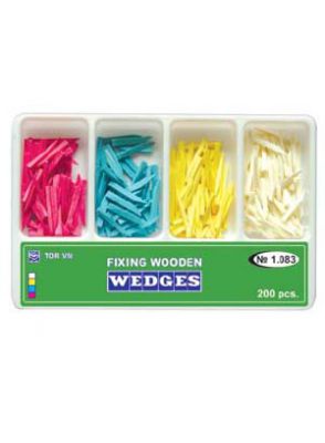 |وج چوبی آناتومیک Fixing Wooden بسته 200 عددی TORVM