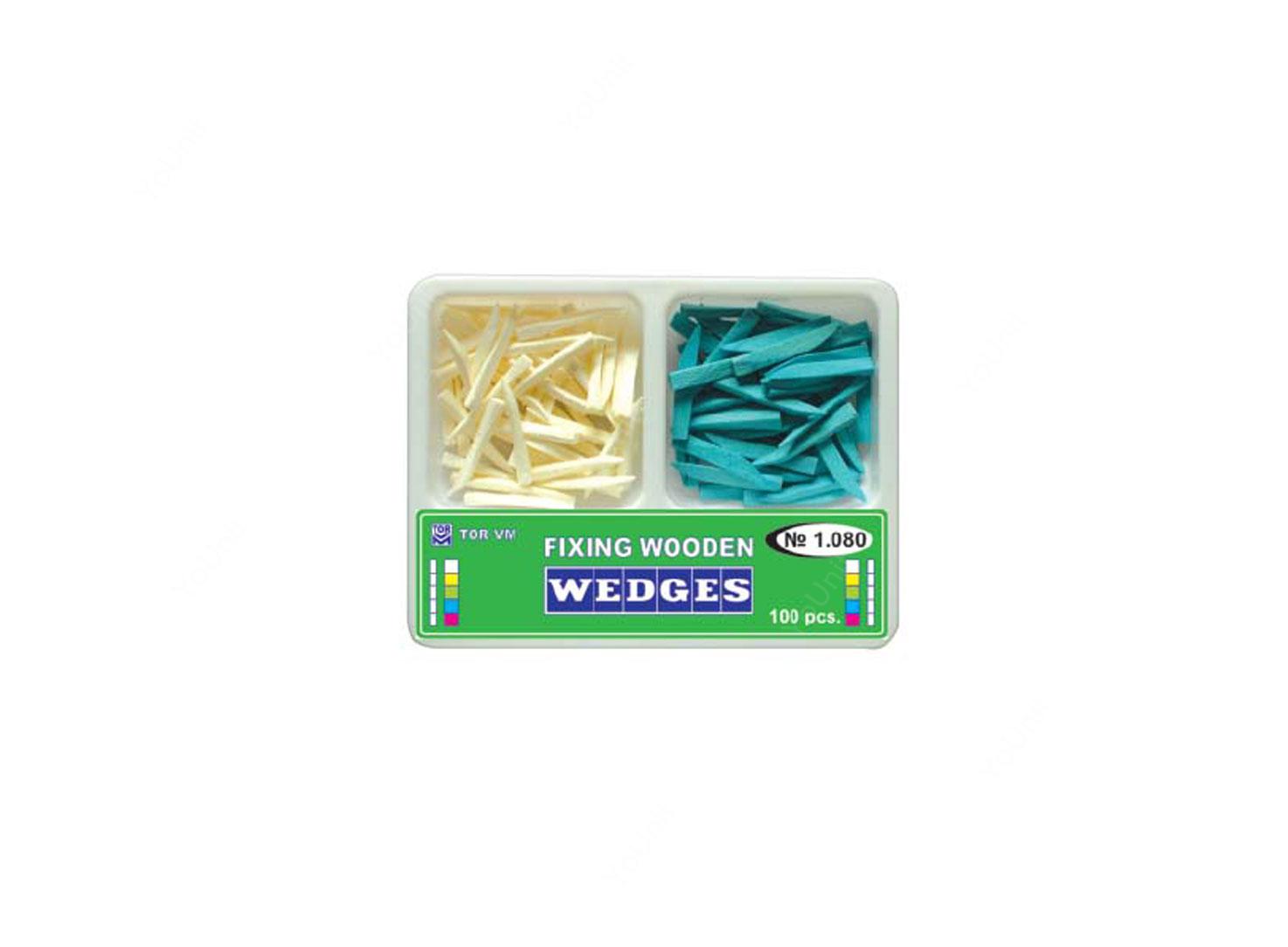 وج چوبی آناتومیک Fixing Wooden بسته 100عددی TORVM