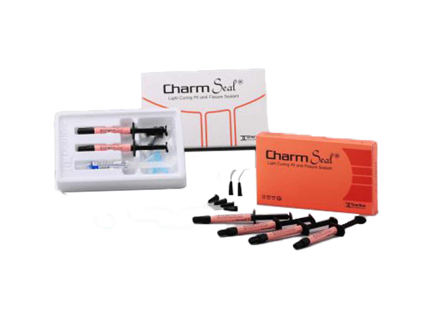 کیت فیشور سیلانت لایت کیور Charm Seal برند DentKist