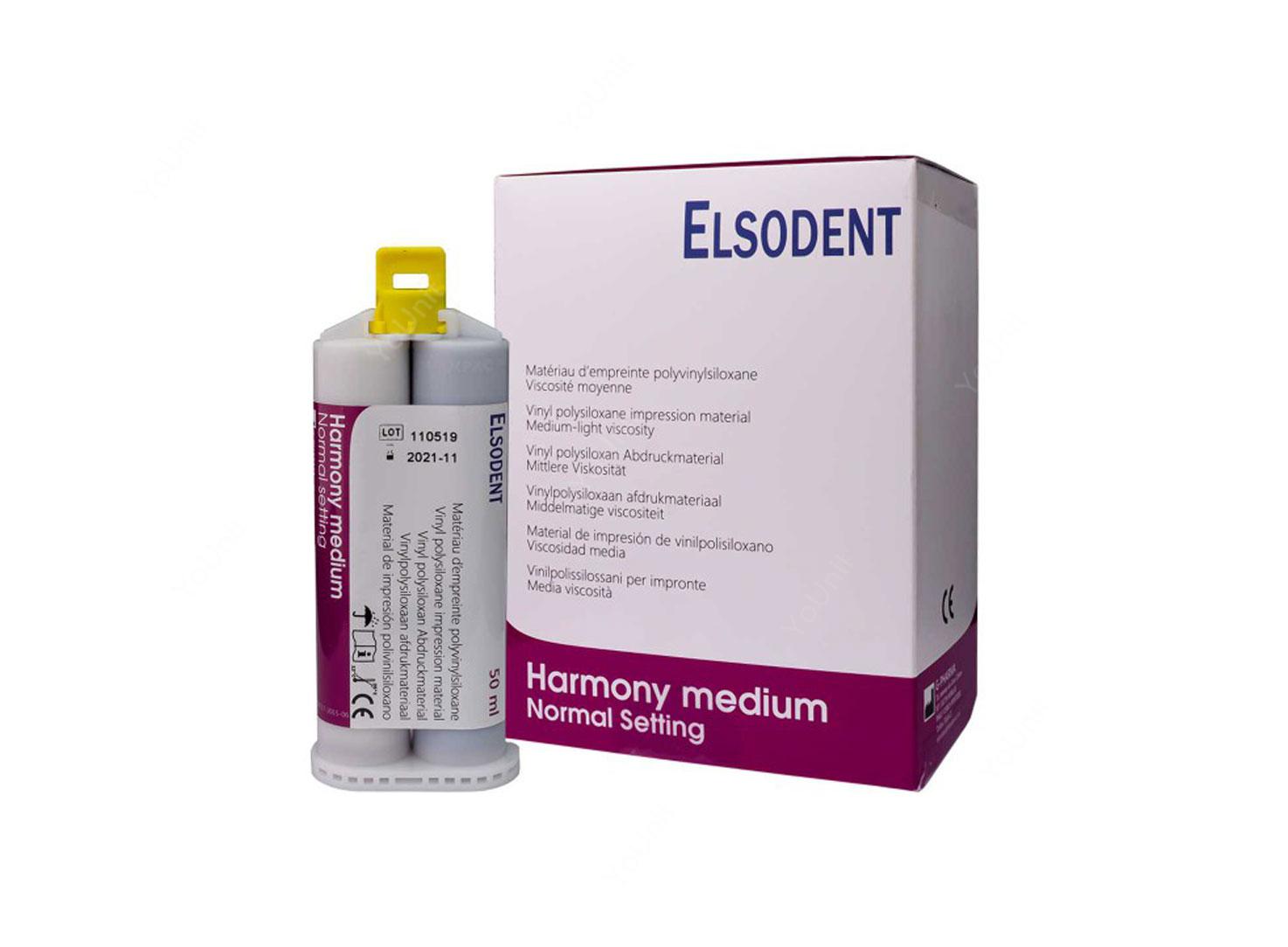 ماده قالبگیری 100 میلی لیتری HARMONY MEDIUM برند ELSODENT