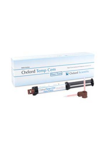 |سمان موقت دوال کیور بدون اوژنول Temp Cem Flexi-Trans برند Oxford