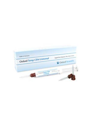 |ماده ساخت روکش موقت بدون اوژنول Temp CEM Universal برند Oxford