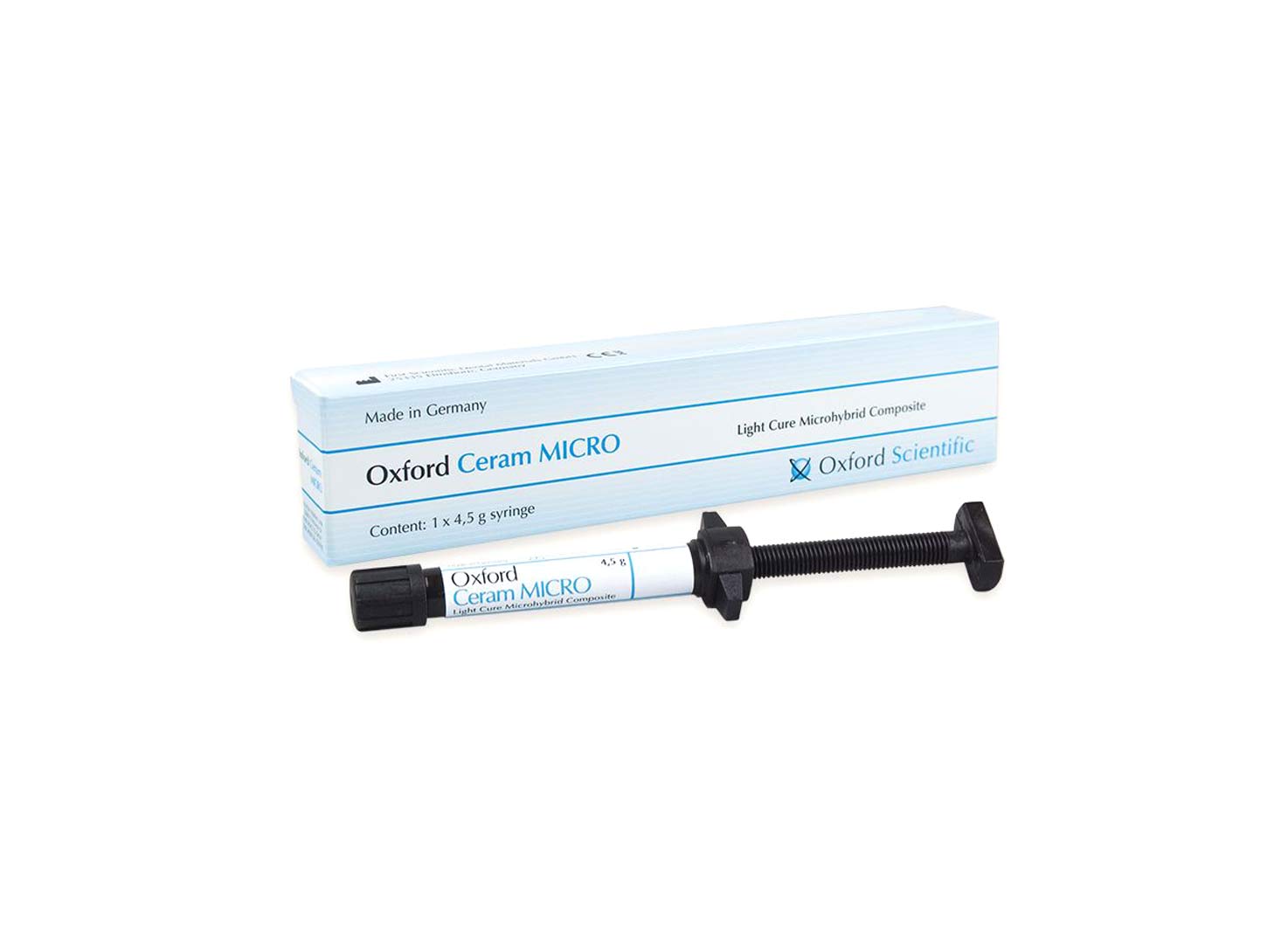 کامپوزیت میکروهیبرید لایت کیور Ceram Micro سرنگ 4.5 گرمی برند Oxford