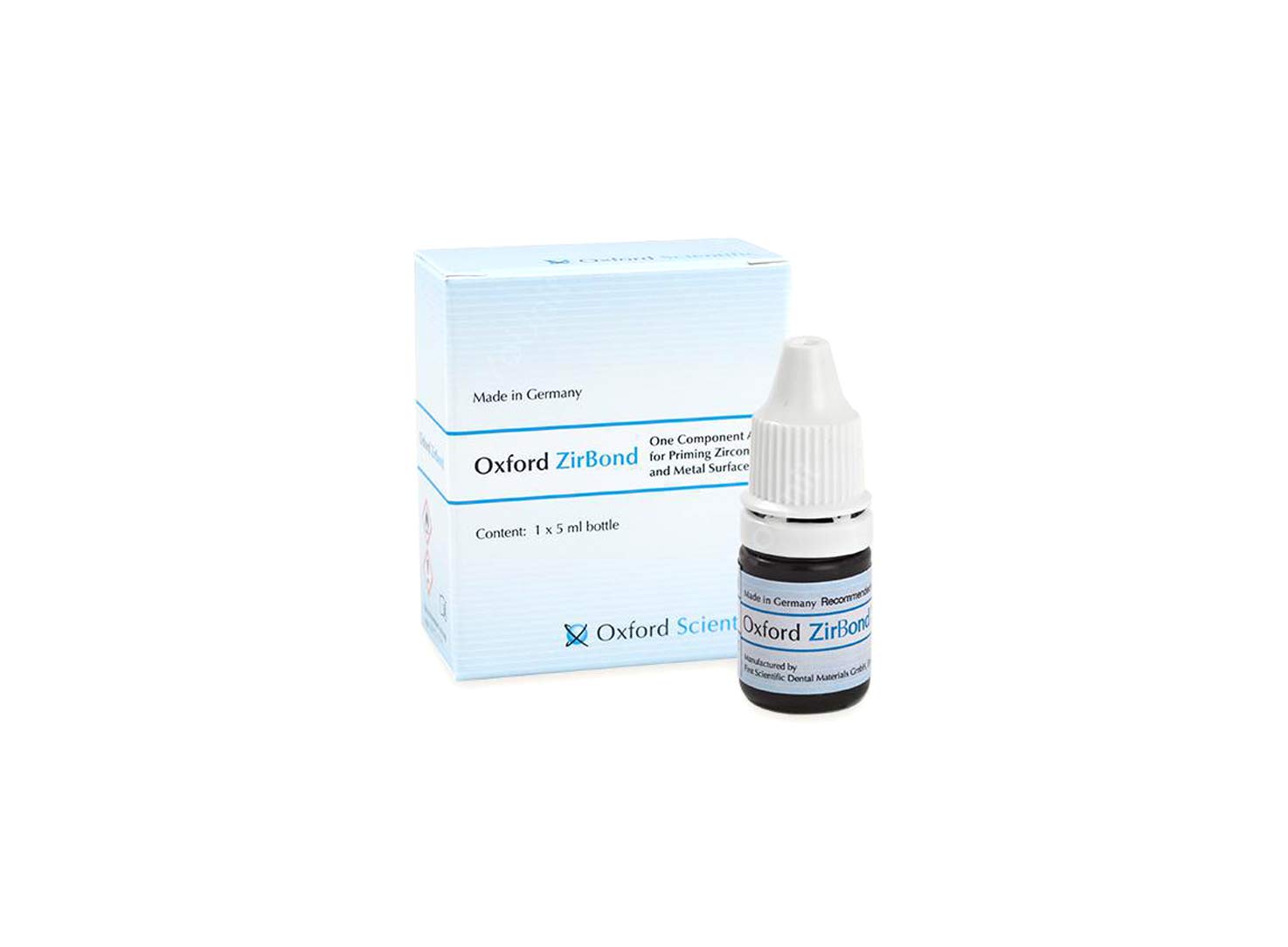 پرایمر یک جزئی دندانپزشکی ZirBond بطری 5 میلی لیتری برند Oxford