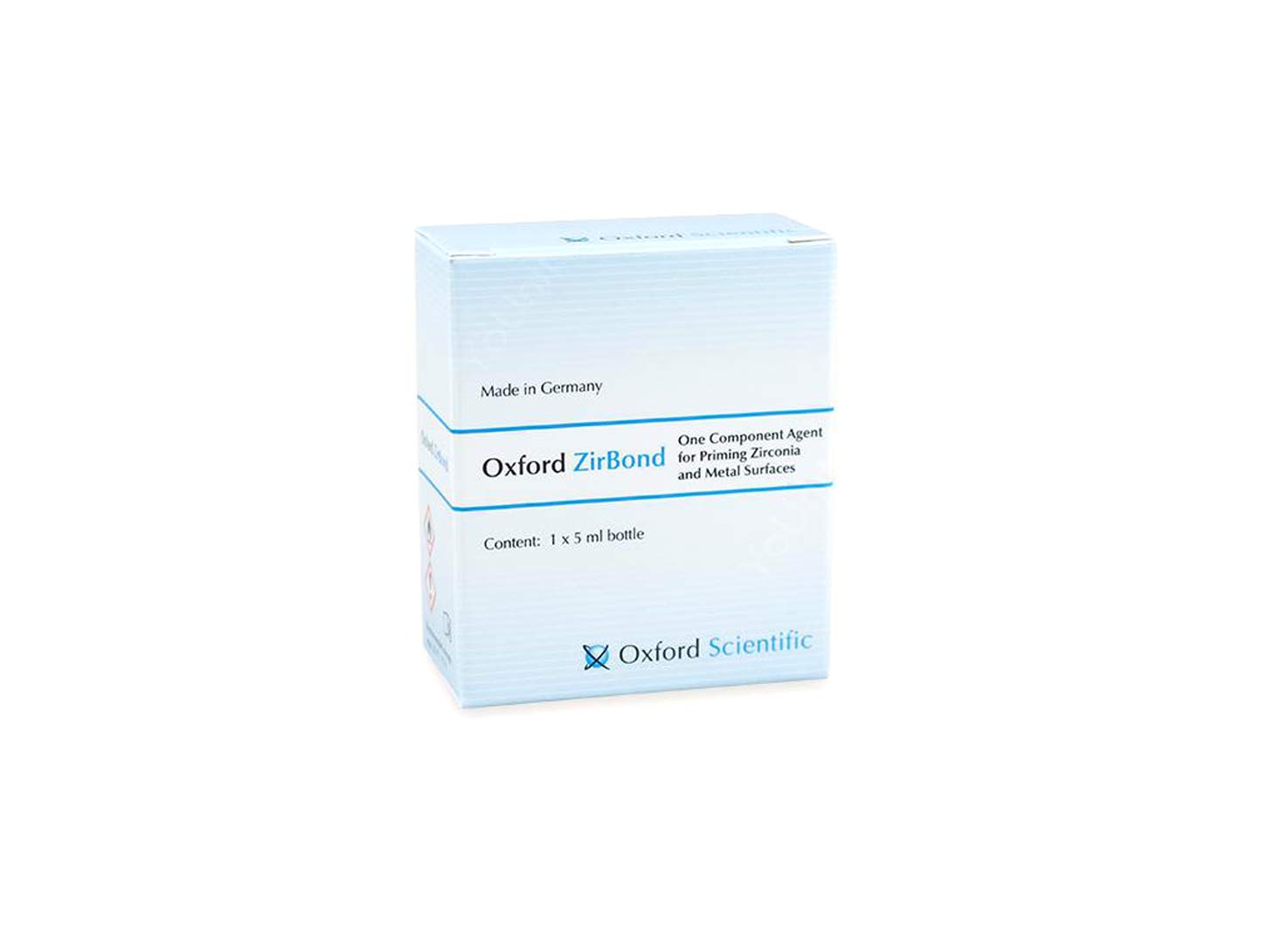 پرایمر یک جزئی دندانپزشکی ZirBond بطری 5 میلی لیتری برند Oxford