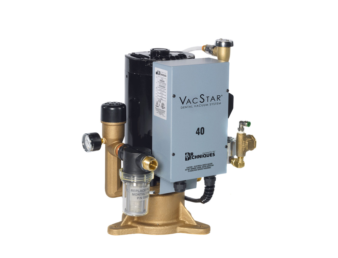 ساکشن مرکزی یونیت دندانپزشکی VacStar Viper40 برند Air Techniques