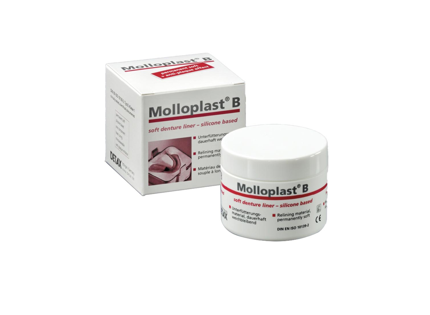 ماده ریلاین دندان MOLLOPLAST برند DETAX