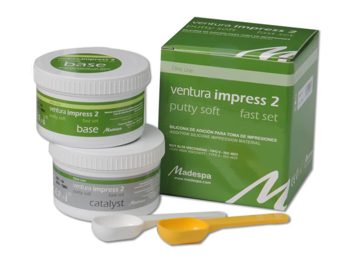 ماده قالبگیری سیلیکونی Ventura impress 2 putty برند MADESPA