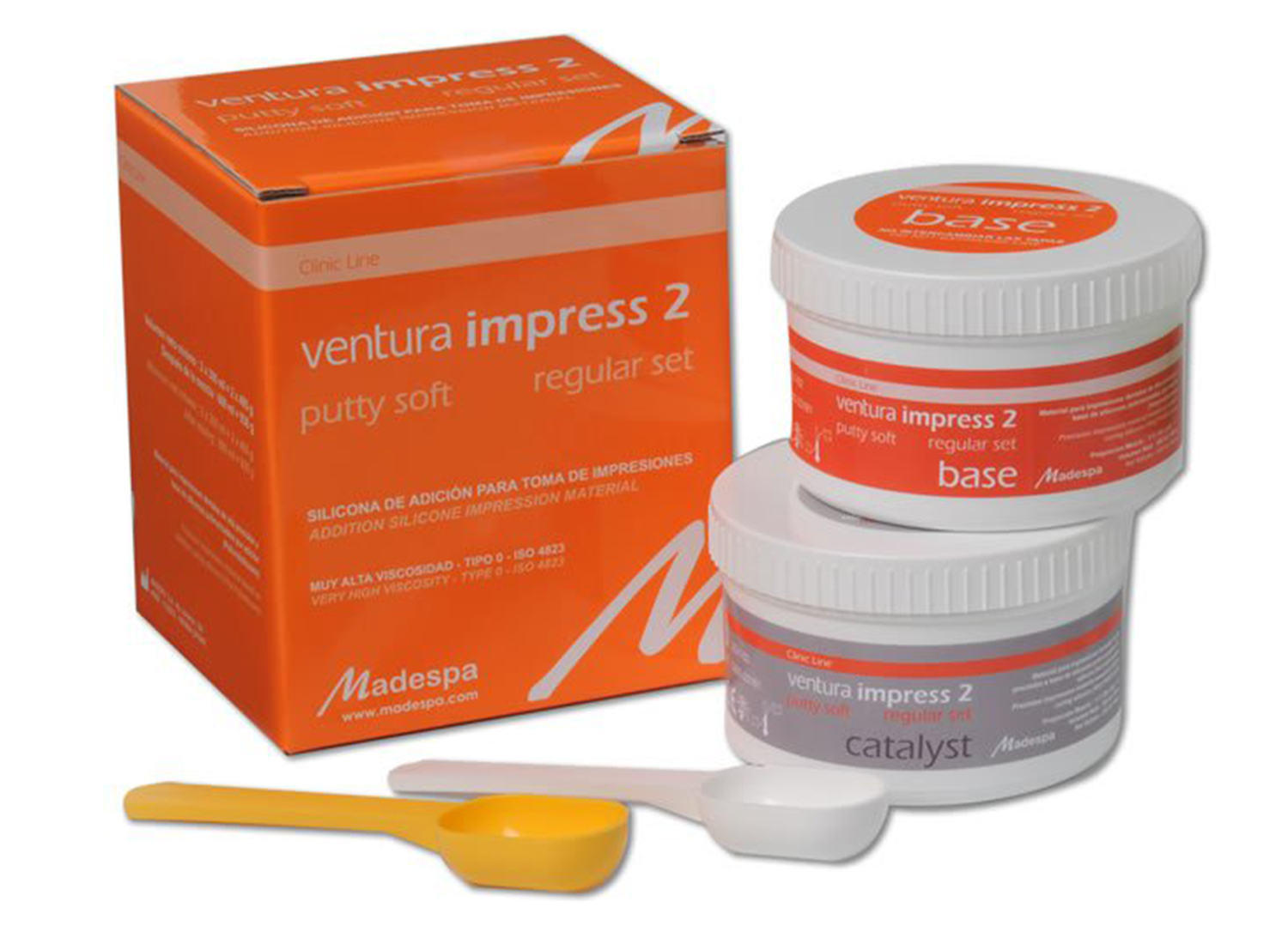 ماده قالبگیری سیلیکونی Ventura impress 2 putty برند MADESPA