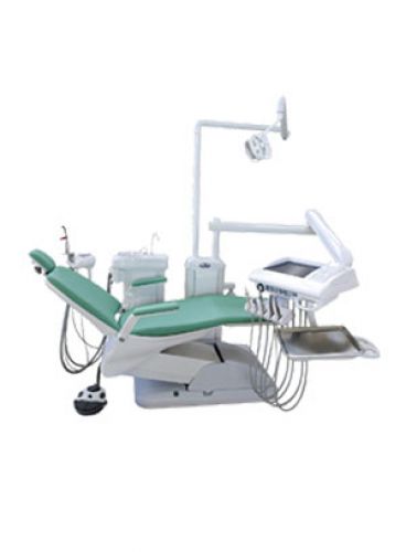 |یونیت دندانپزشکی با صندلی و چراغ مدل 3000TBL شلنگ از پایین برند ملورین