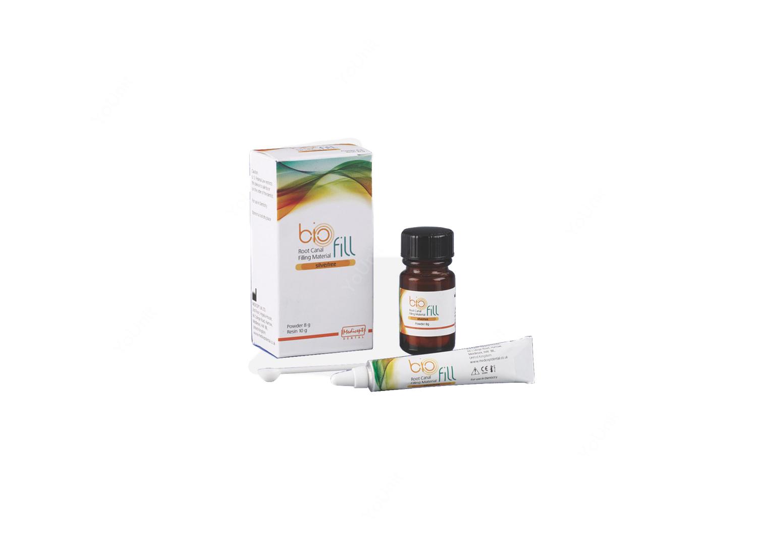 سیلر رزینی دندانپزشکی Bio Fill بسته پودر 8 گرمی برند Medicept