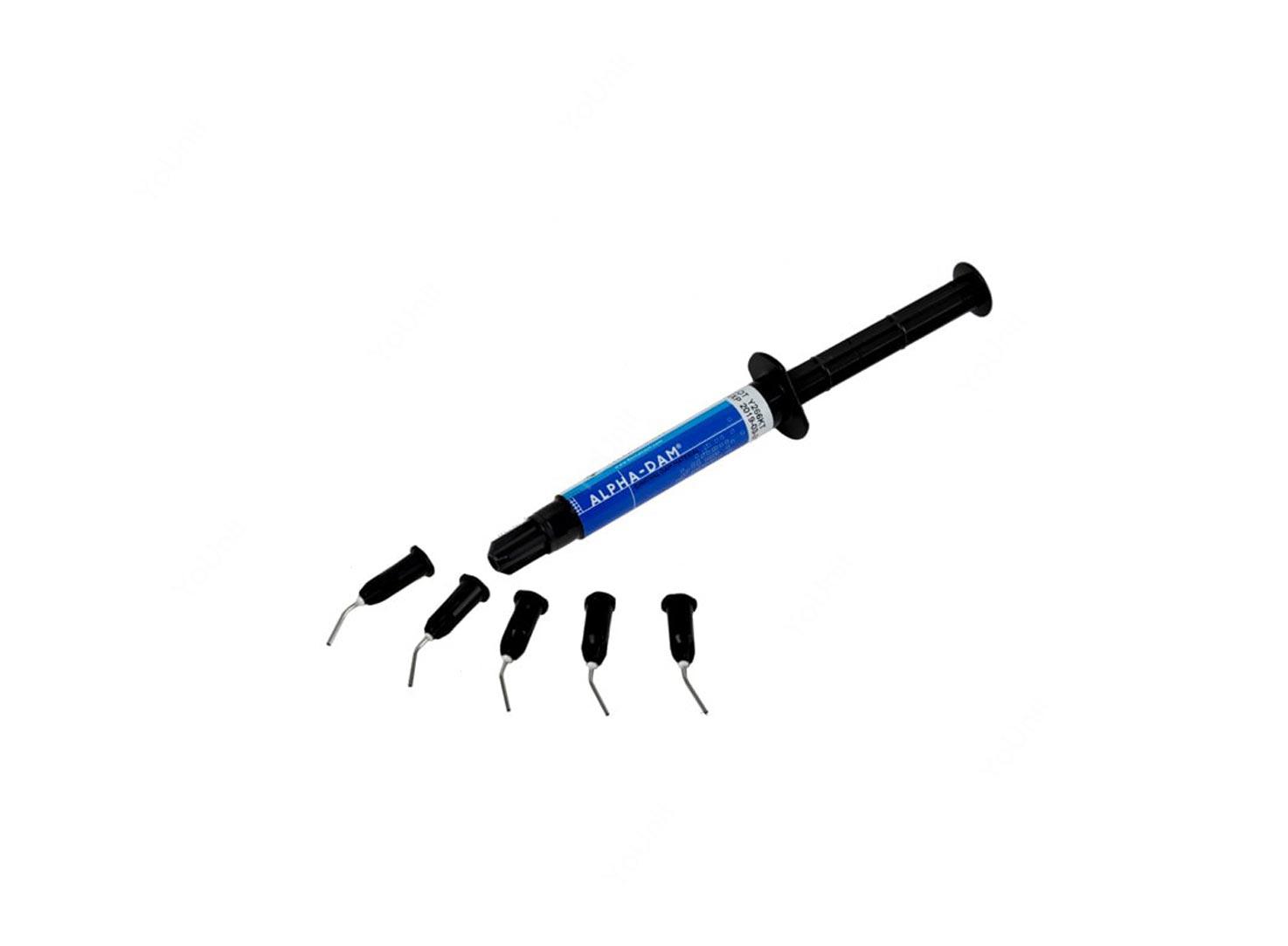 رزین محافظ لثه لایت کیور Alpha Dam برند Dental Technologies