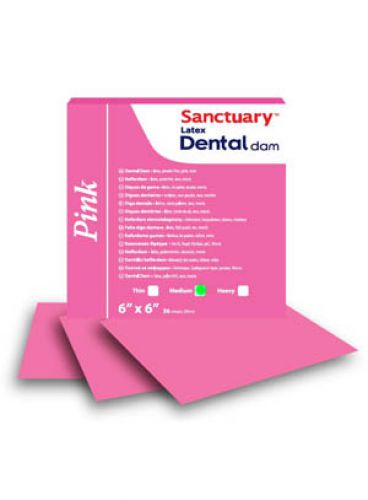 |لاستیک رابردم دندانپزشکی بسته 36 عددی برند Sanctuary