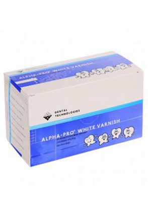 |وارنیش فلوراید Alpha Pro White بسته 50 عددی برند DENTAL TECHNOLOGIES