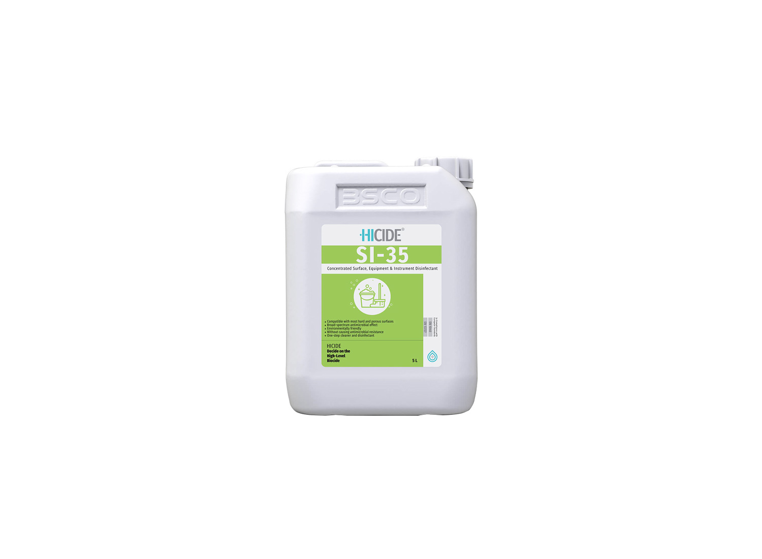 محلول غلیظ ضدعفونی کننده مخصوص سطوح SI35 برند هایساید