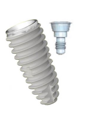 |قطعه اباتمنت Fixture + Cover Screw قطر 3.5 میلی متر برند Medeff