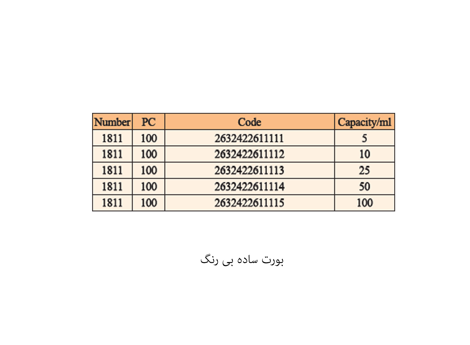 بورت ساده با شیر شیشه ای برند فن پیرکس