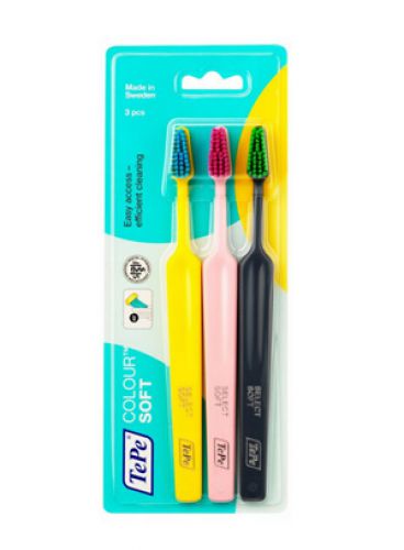 |مسواک مخصوص لثه Colour بسته 3 عددی برند Tepe