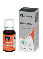 محلول کلروفرم Extra Pure بطری 18 میلی لیتری برند نیک درمان