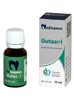 |مایع حلال گوتا پرکا Gutasol بطری 15 میلی لیتری برند نیک درمان