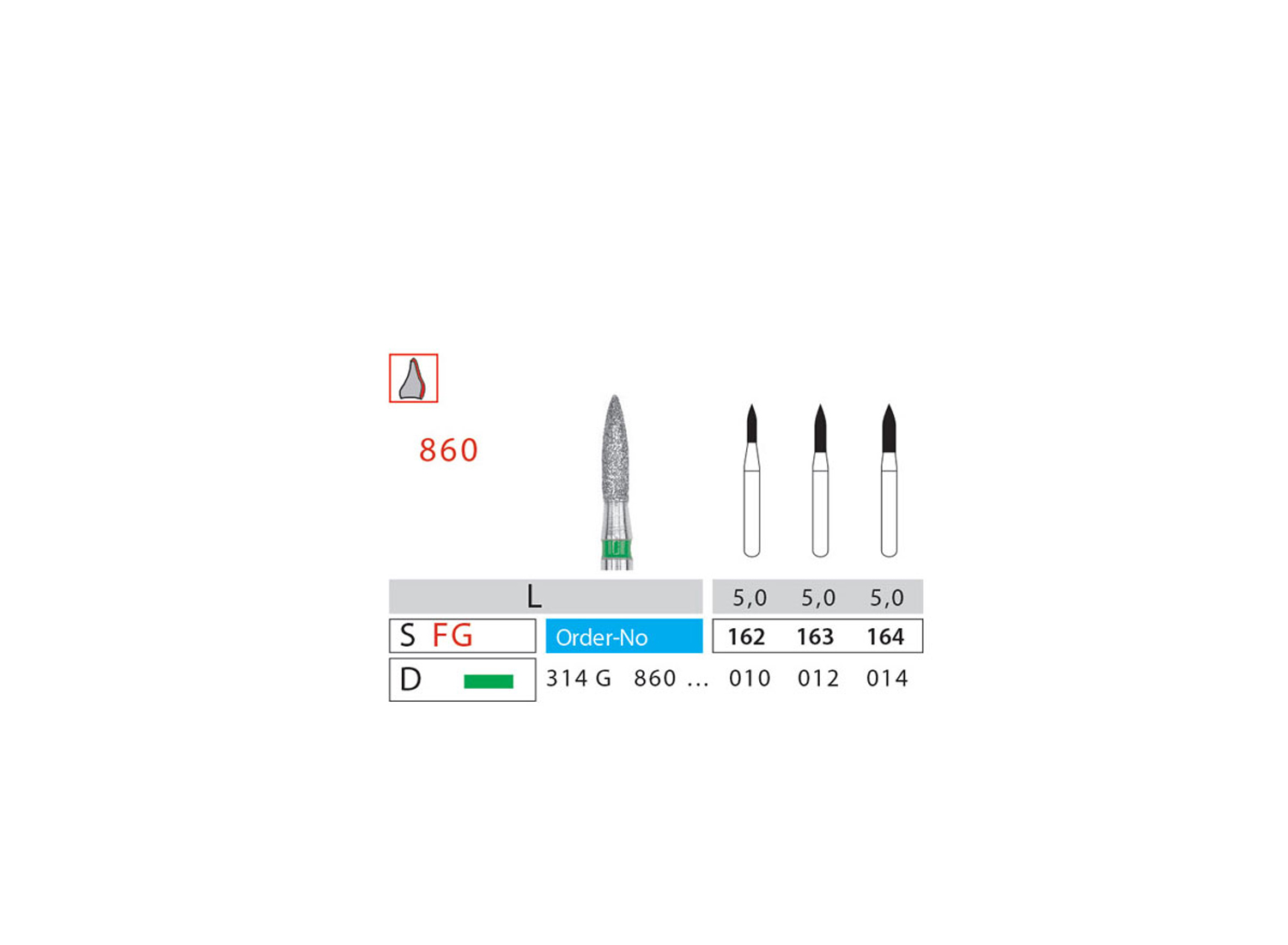فرز الماسی شعله ای توربین 5 عددی دیاتیز
