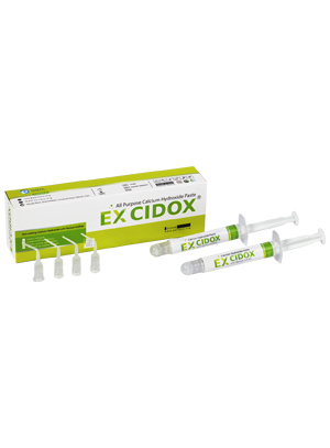 خمیر کلسیم هیدروکساید EX CIDOX سرنگ 6 میلی لیتری برند پارلا