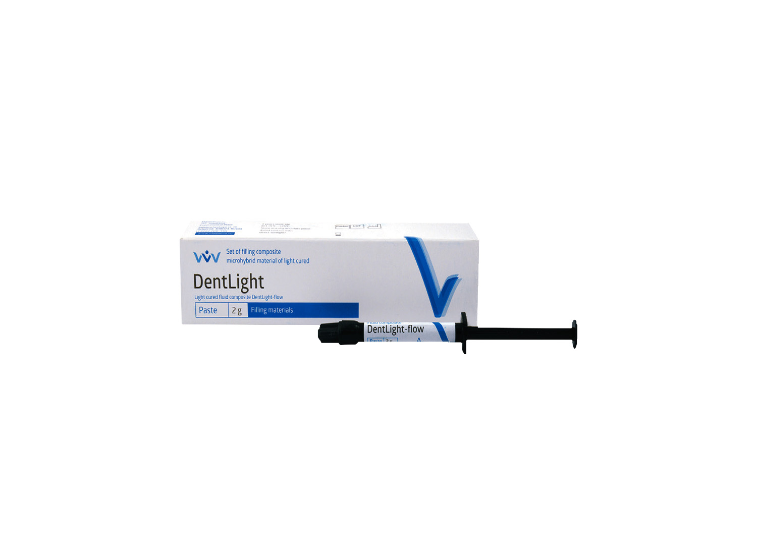 کامپوزیت فلو یونیورسال لایت کیور DENTLIGHT برند VLADMIVA