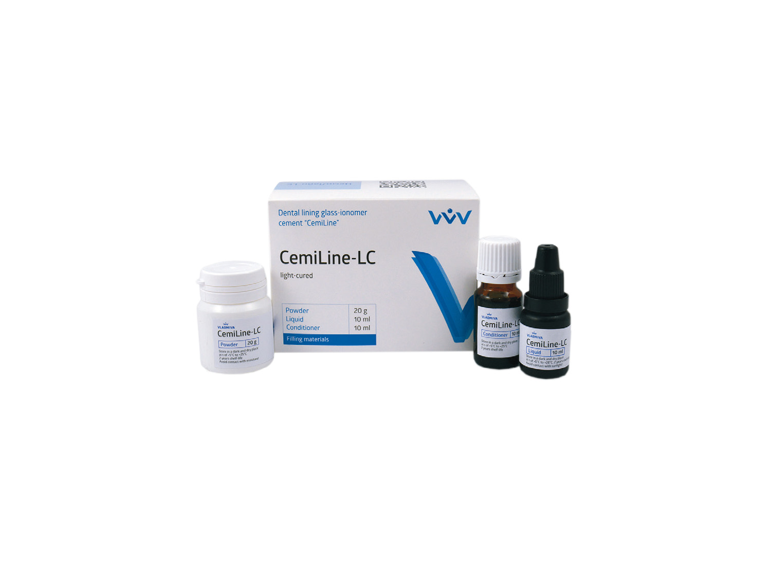 گلاس آینومر لاینینگ CEMILINE LC برند VLADMIVA