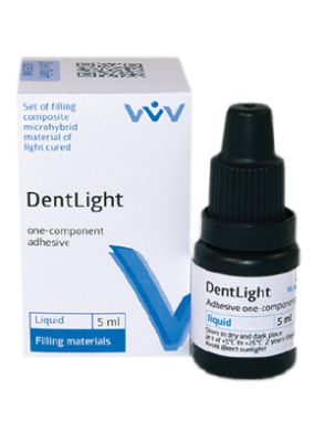 |باندینگ میکروهیبرید لایت کیور Dentlight بطری 5 میلی لیتری برند Vladmiva