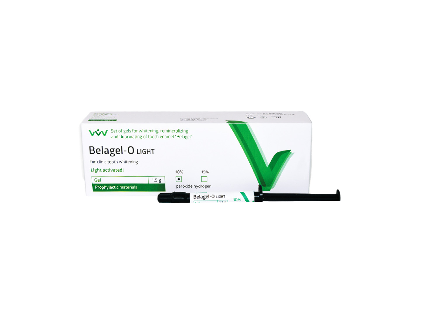 ژل بلیچینگ آفیس 10% Belagel-O Light برند VLADMIVA