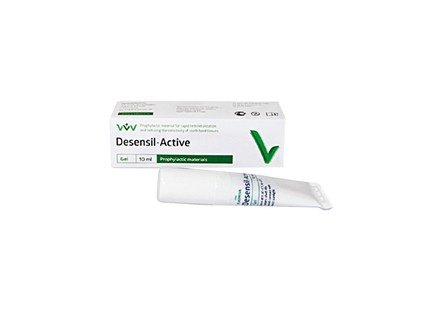 ژل ضد حساسیت فوری دندانپزشکی Desensil Active تیوب 10 میلی لیتری برند VLADMIVA