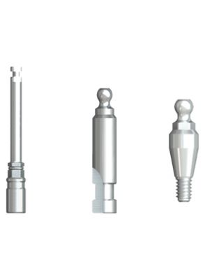 |قطعه اباتمنت Ball Abutment قطر 3.5 برند medeff