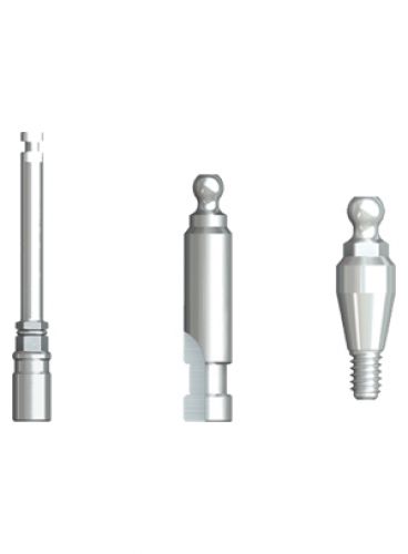 |قطعه اباتمنت Ball Abutment Driver کد MBADH24 قطر 5.0 میلی متر برند medeff