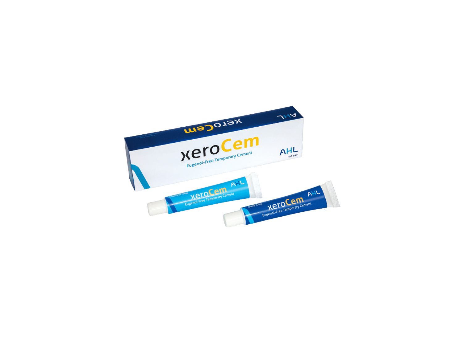 سمان موقت سلف کیور بدون اوژنول Xero Cem برند AHL