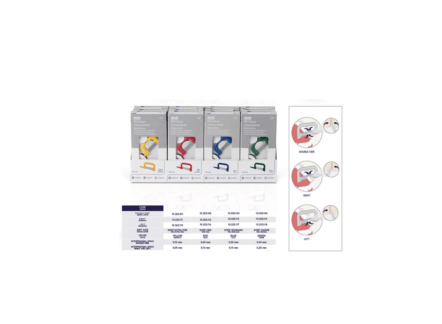 کیت سمباده بین دندانی PRIME MIR برند Microdont