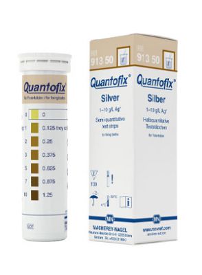 |نوار تست نیمه کمی نقره QUANTOFIX Silver بسته 100 عددی Macherey-Nagel