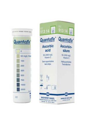 |نوار تست نیمه کمی آسکوربیک اسید QUANTOFIX Ascorbic acid بسته 100 عددی برند Macherey-Nagel