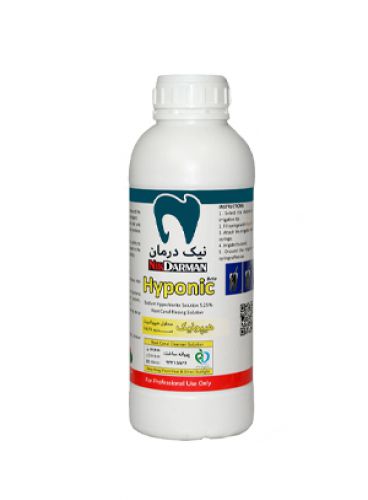 |محلول هیپوکلریت سدیم 5.25% Hyponic برند نیک درمان