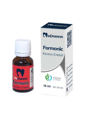 |محلول فرموکروزول Formanic بطری 15 میلی لیتری برند نیک درمان