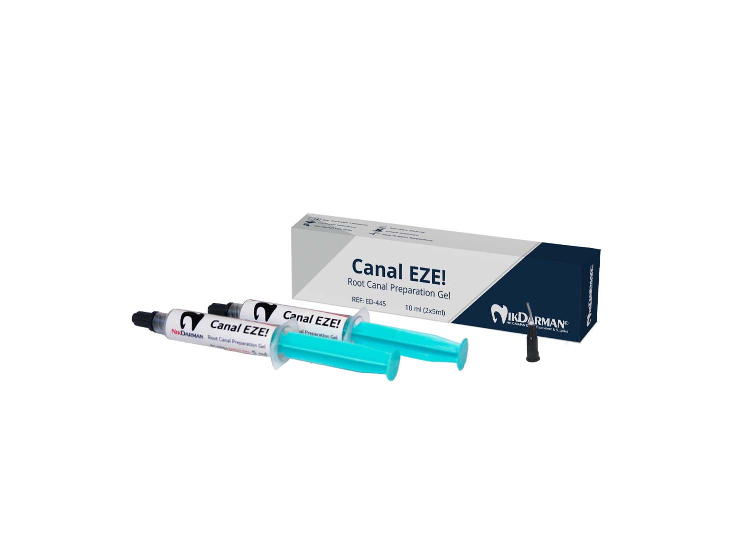 ژل آرسی پرپ 19 درصد Canal EZE سرنگ 5 میلی لیتر برند نیک درمان