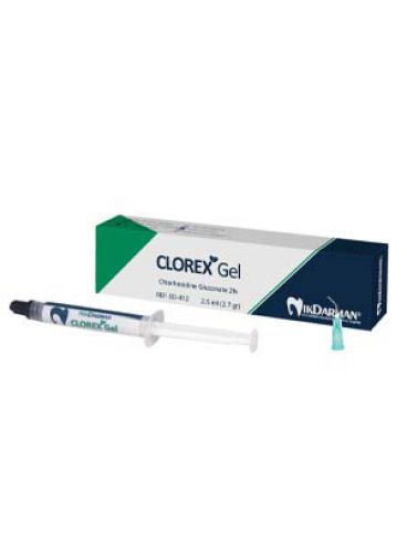 |ژل کلرهگزیدین 2 درصد CLOREX GEL سرنگ 2.5 میلی لیتری برند نیک درمان